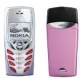 Nokia 8310 Cover SKR-260 Lila/Grijs