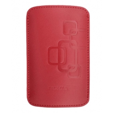 Nokia Leder Beschermtasje CP-342 Rood