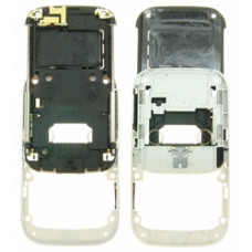 Nokia 6111 Slide Assy Middelcover Zilver
