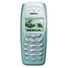 Nokia 3410 Frontcover Licht Groen