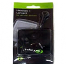 Adapt Headset Mono met Audio Adapter en Halskoord (3.5 mm) voor BlackBerry