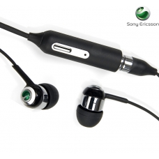 Sony Ericsson Headset Stereo HPM-77 Zwart (zonder Extra Oordopjes)