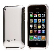 Cygnett Mercury Mirrored Slim Case Zilver voor iPhone 3G/ 3GS