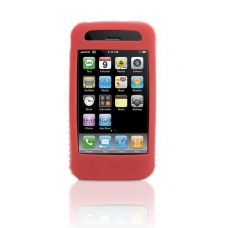 Griffin Silicon Case FlexGrip Rood voor iPhone 3G/ 3GS