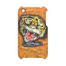 Ed Hardy Faceplate Tiger Oranje voor iPhone3G/ 3GS