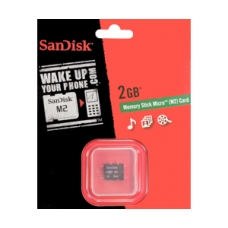 SanDisk Geheugen Stick Micro (M2) 2GB zonder Adapter