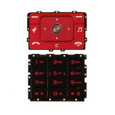 Samsung F110 miCoach Keypad Set Latin Rood