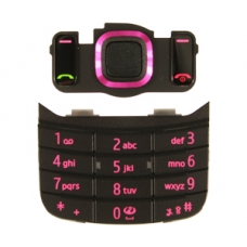 Nokia 6600 Slide Keypad Set Latin Magenta