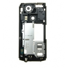Nokia N70 Middelcover Zwart