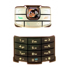 Nokia N80 Keypad Set Platina