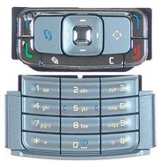 Nokia N95 Keypad Set Latin Zilver