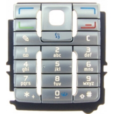 Nokia E60 Keypad Zilver