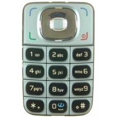 Nokia 6125/ 6136 Keypad Zilver