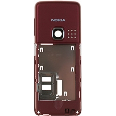 Nokia 6300 Middelcover Rood