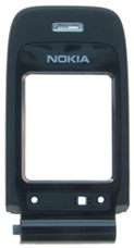 Nokia 6060 Upper Hinge Cover Zwart