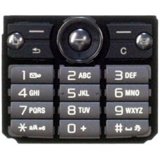 Sony Ericsson G700 Keypad Mineraal Grijs