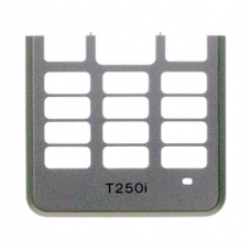Sony Ericsson T250i Keypad Cover Zilver