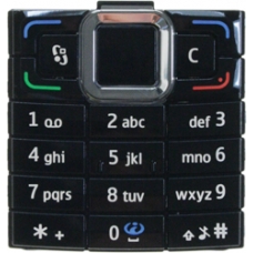 Nokia E90 Keypad Numeriek Buitenzijde Zwart
