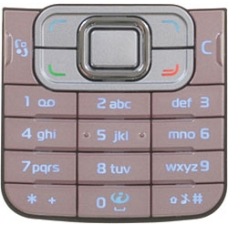 Nokia 6120 Classic/6121 Classic Keypad Latin Pink