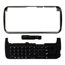 Nokia C6-00 Keypad Set met Frame Zwart