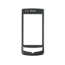 Samsung GT-S8300 Ultra Touch Frontcover Zwart/Goud zonder Display Glas