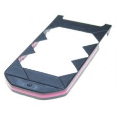 Nokia 7070 Prism Lower Hinge Cover Zwart/Pink