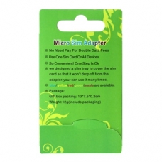 Noosy Micro SIM Adapter (2 Stuks)