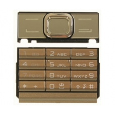 Nokia 8800Arte Keypad Set Latin Goud