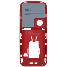 Nokia 5070 Middelcover Rood