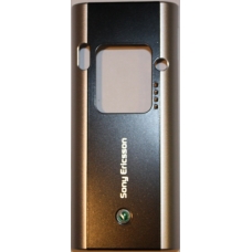 Sony Ericsson V600i Accudeksel Zilver/Zwart