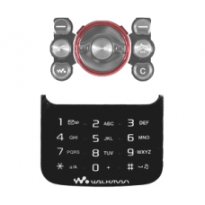 Sony Ericsson W395 Keypad Set Blush Titanium