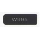 Sony Ericsson W995 Label Generiek Zwart