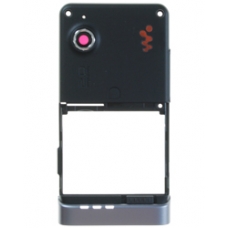 Sony Ericsson W910i Middelcover Zwart