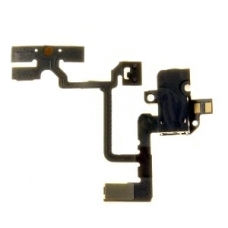 Apple iPhone 4 Audio Jack Flex Kabel Zwart