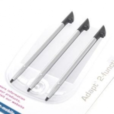 Adapt 2-Functie Metalen Stylus Pen Set voor Palm Tungsten T1