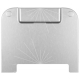 Sony Ericsson Yari Back Plate Zilver