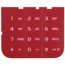 Sony Ericsson Yari Keypad Latin Rood