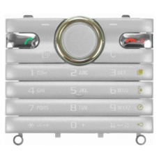 Sony Ericsson S312 Keypad Latin Zilver