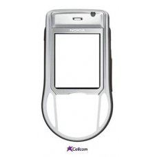 Nokia 6630 Frontcover Zilver (met CELLCOM Logo)
