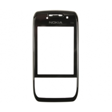 Nokia E66 Frontcover Zwart Staal