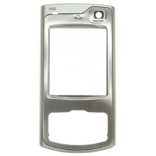 Nokia N80 Frontcover Zilver