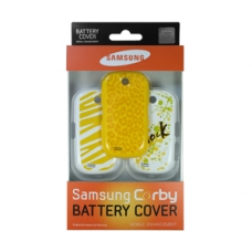 Samsung S3650 Corby Accudeksel Set Jamaicaans Geel (3 Stuks)