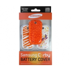 Samsung S3650 Corby Accudeksel Set Festival Oranje (3 Stuks)