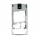 Nokia X3 Middelcover Zilver