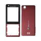 Sony Ericsson J105i Naite Cover Set Ginger Rood