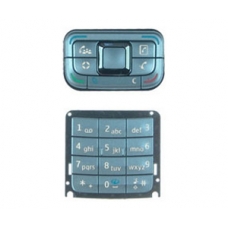 Nokia E65 Keypad Set Zilver