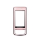 Samsung GT-S7350 Ultra Slide Frontcover Soft Pink met Display Glas