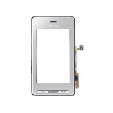 LG KE850 Prada Frontcover incl. Touch Unit Zilver