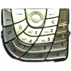 Nokia 7610 Keypad Latin Zilver