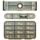 Nokia 3250 Keypad Set Zilver (3-delig)